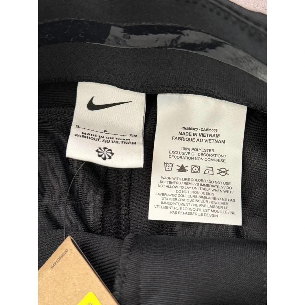 Nike Kids Black Baseball Pants Small HQ7400-010 New With Tags